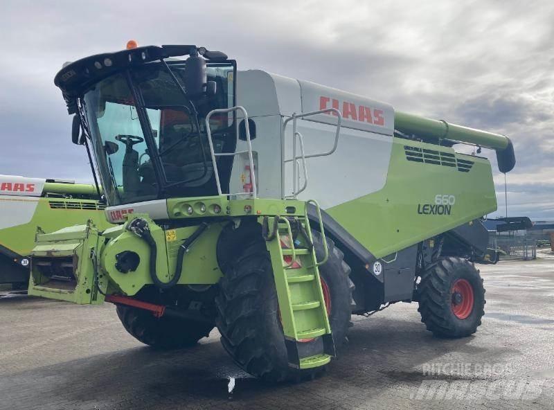 CLAAS LEXION 660 Leikkuupuimurit