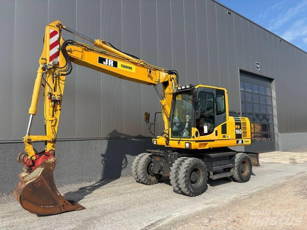 Komatsu PW 160 Pyöräkaivukoneet