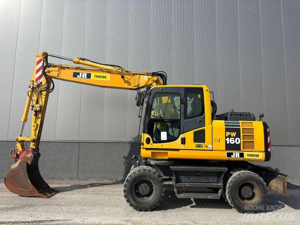 Komatsu PW 160 Pyöräkaivukoneet