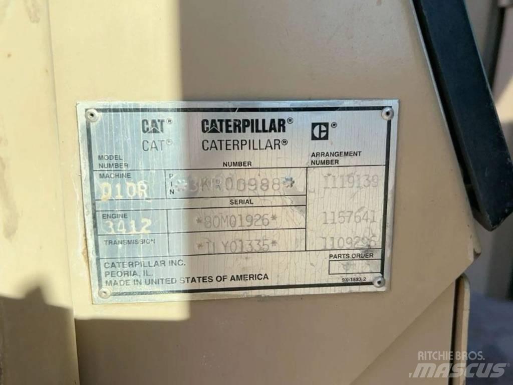 CAT D10R Telaketjupuskutraktorit
