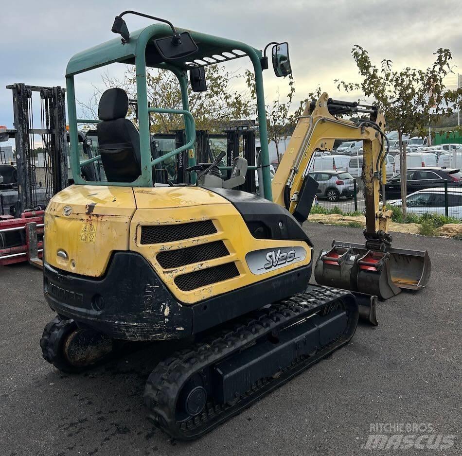 Yanmar SV 26 Minikaivukoneet < 7t