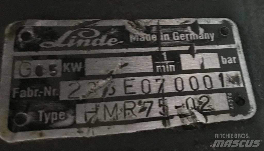 Linde HMR75 Hydrauliikka