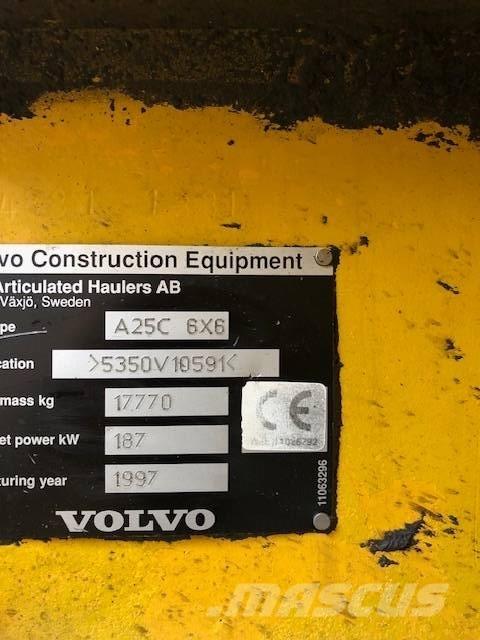 Volvo A 25 C Dumpperit