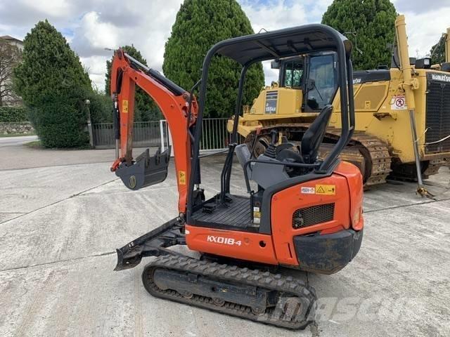 Kubota KX 018-4 Minikaivukoneet < 7t