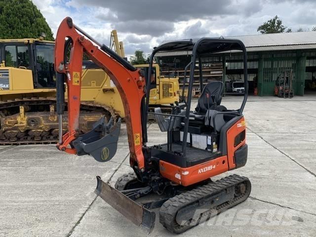 Kubota KX 018-4 Minikaivukoneet < 7t