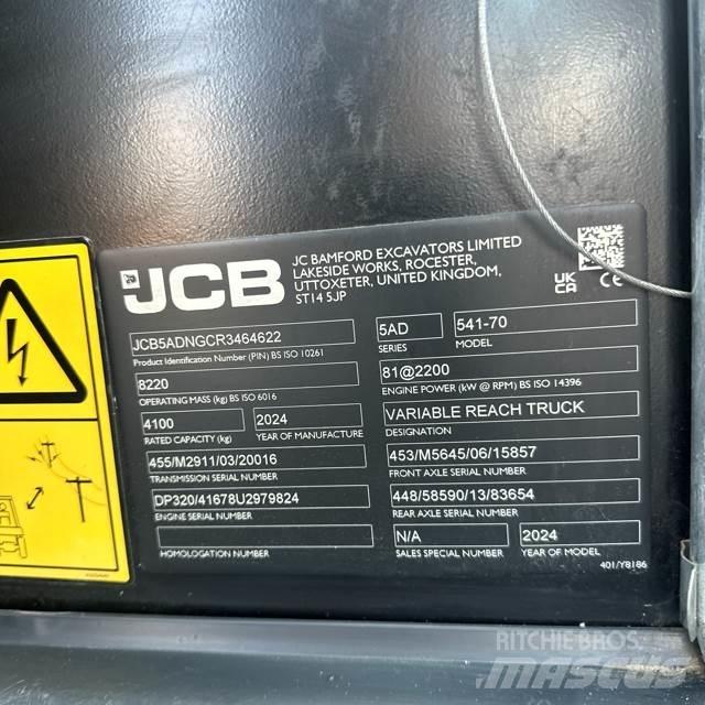JCB 541-70 Kurottajat