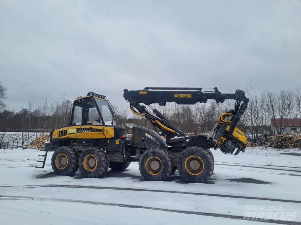 Ponsse Ergo 8W Harvesterit