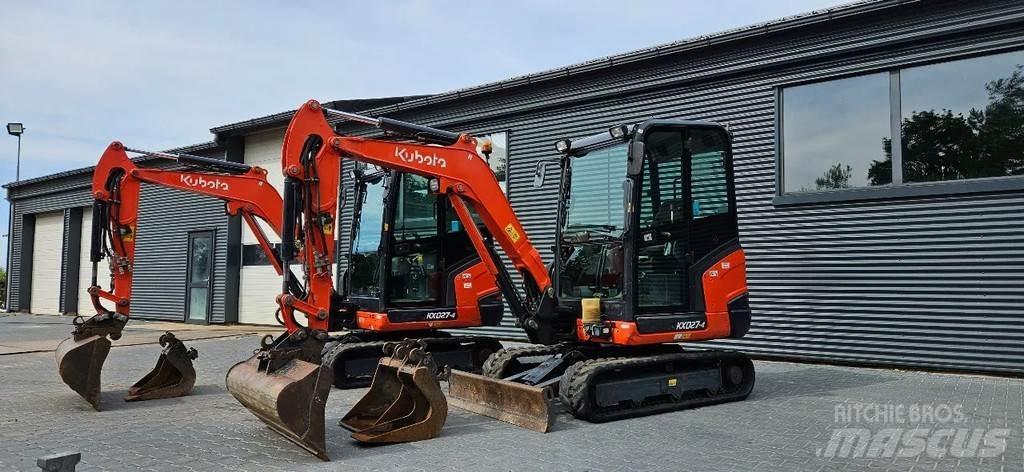 Kubota KX027-4 Minikaivukoneet < 7t