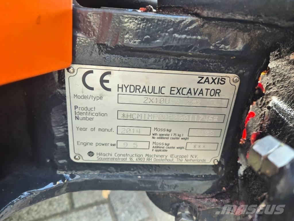Hitachi ZX 10 U-2 Minikaivukoneet < 7t