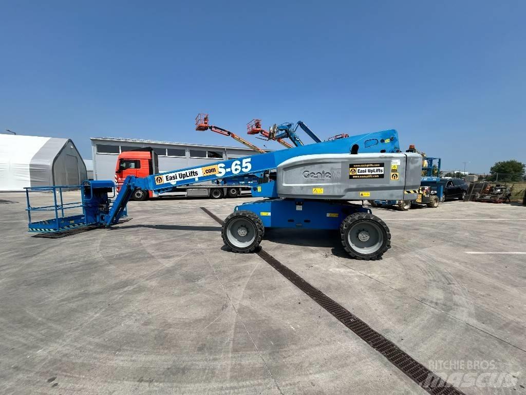 Genie S 65 Teleskooppipuominostimet