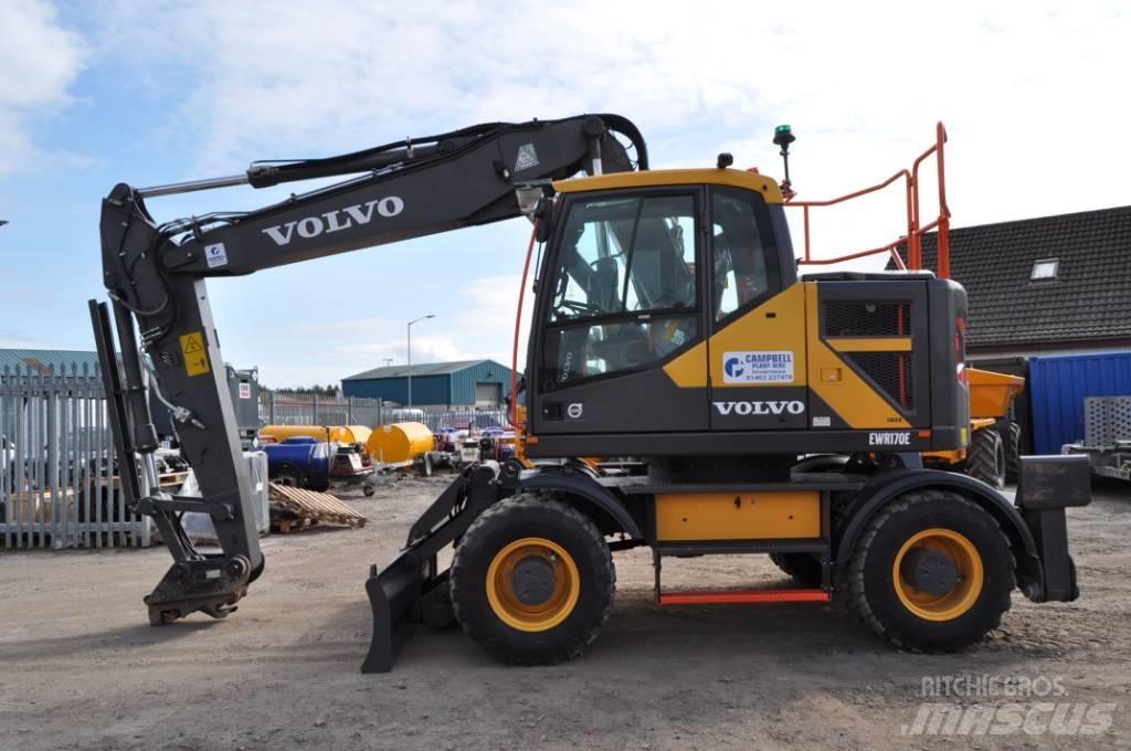 Volvo EWR 170 Pyöräkaivukoneet