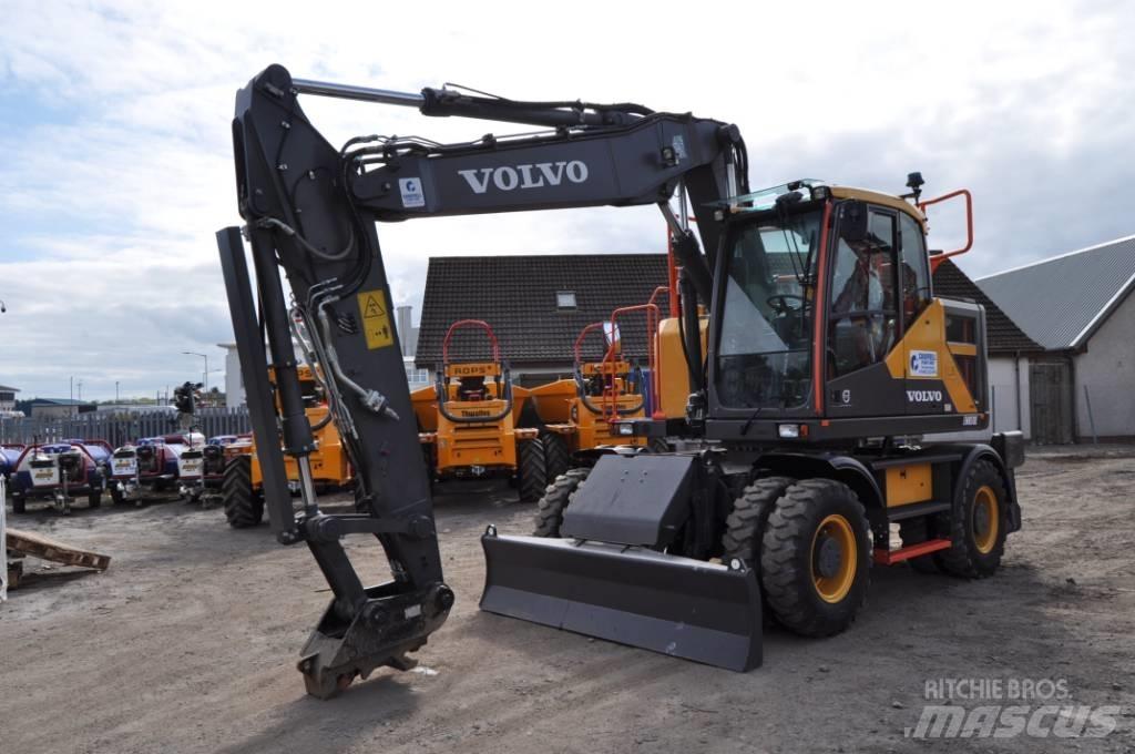 Volvo EWR 170 Pyöräkaivukoneet