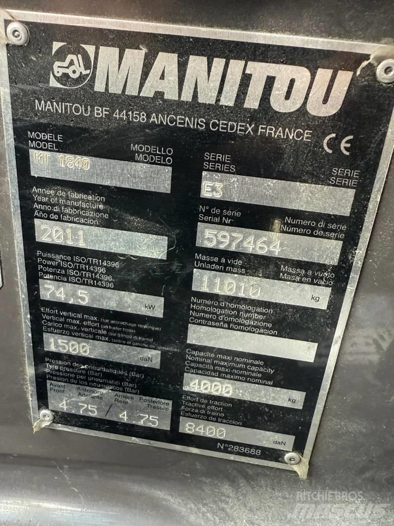 Manitou MT 1840 Kurottajat