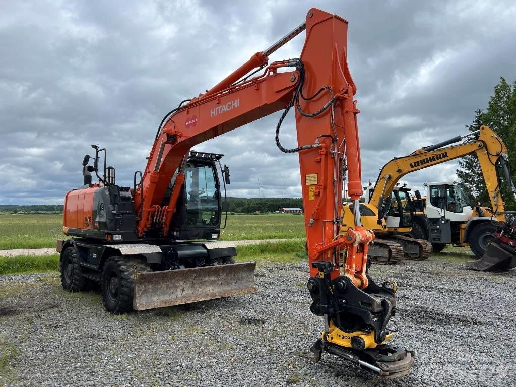 Hitachi ZX 170W-5B Pyöräkaivukoneet