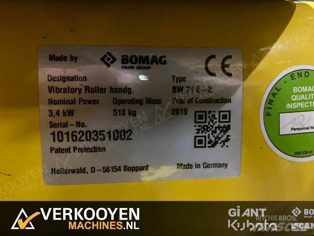Bomag BW71E-2 Kumipyöräjyrät