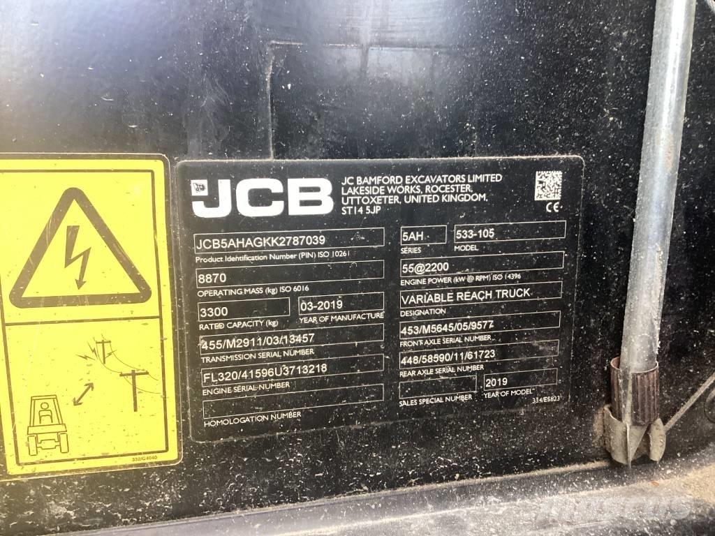 JCB 533-105 Kurottajat