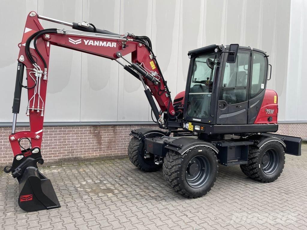 Yanmar B75W Pyöräkaivukoneet