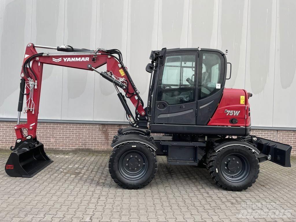 Yanmar B75W Pyöräkaivukoneet
