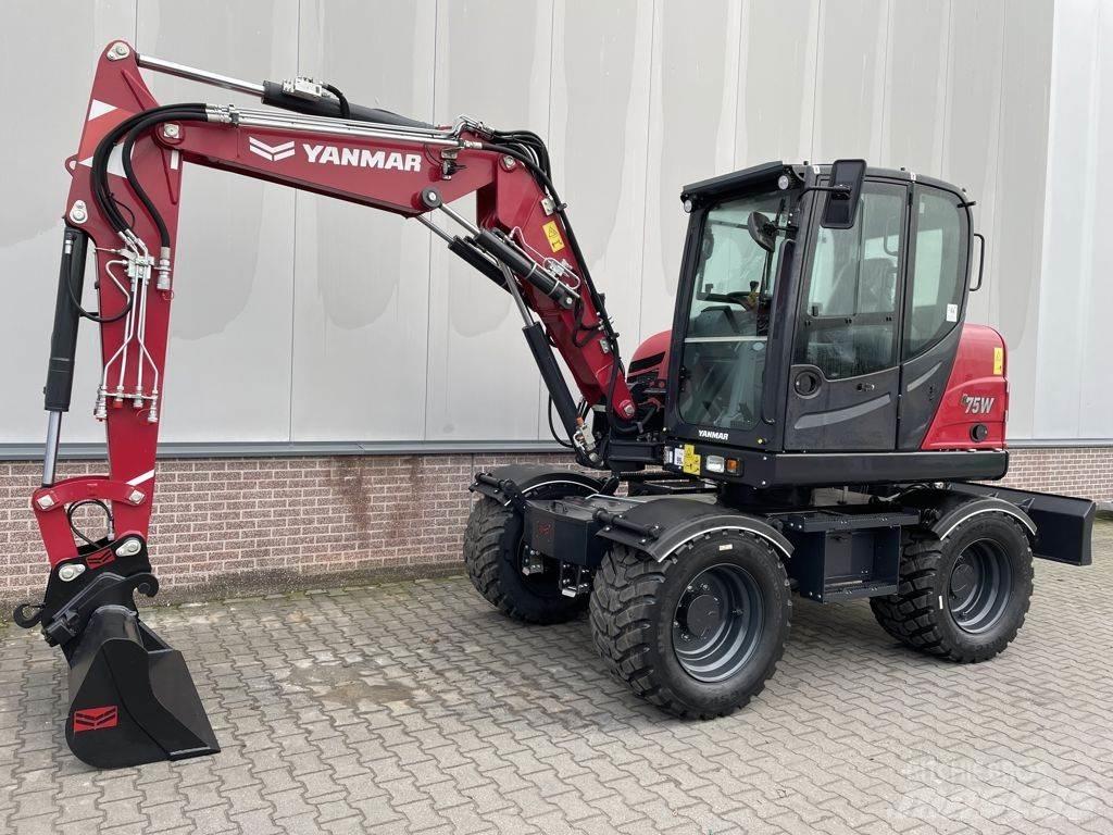 Yanmar B75W Pyöräkaivukoneet