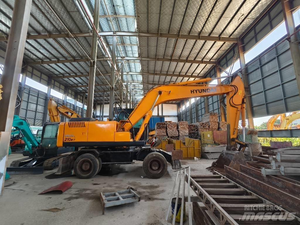 Hyundai R210w-7 Pyöräkaivukoneet