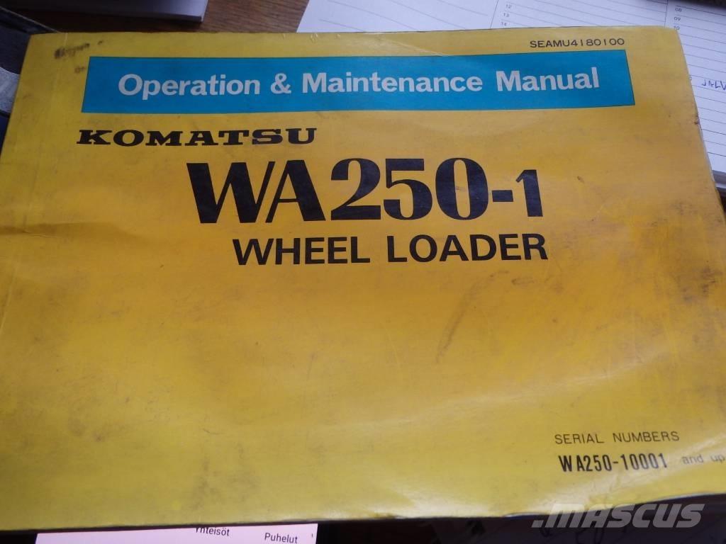 Komatsu WA 250-1 Pyöräkuormaajat