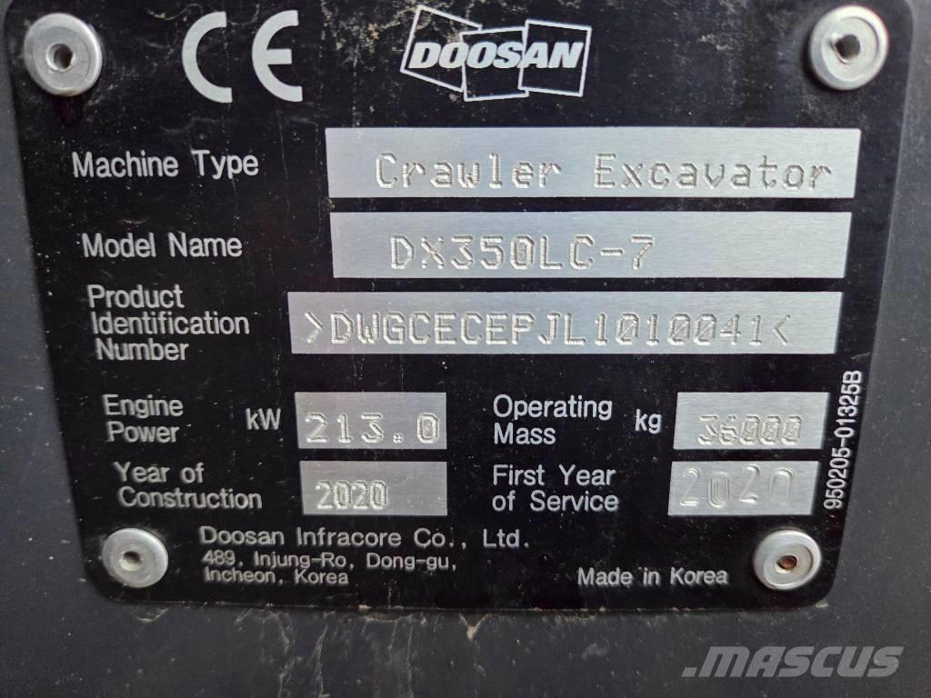 Develon DX 350 LC-7 Telakaivukoneet