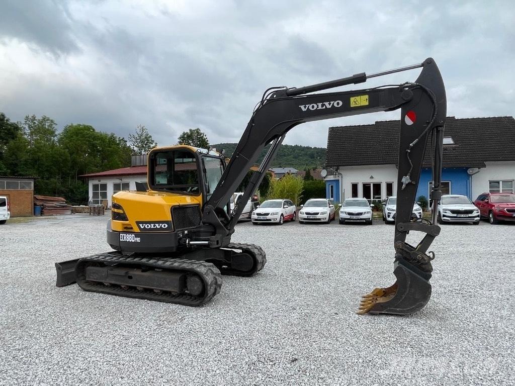 Volvo ECR88D Midikaivukoneet 7t - 12t