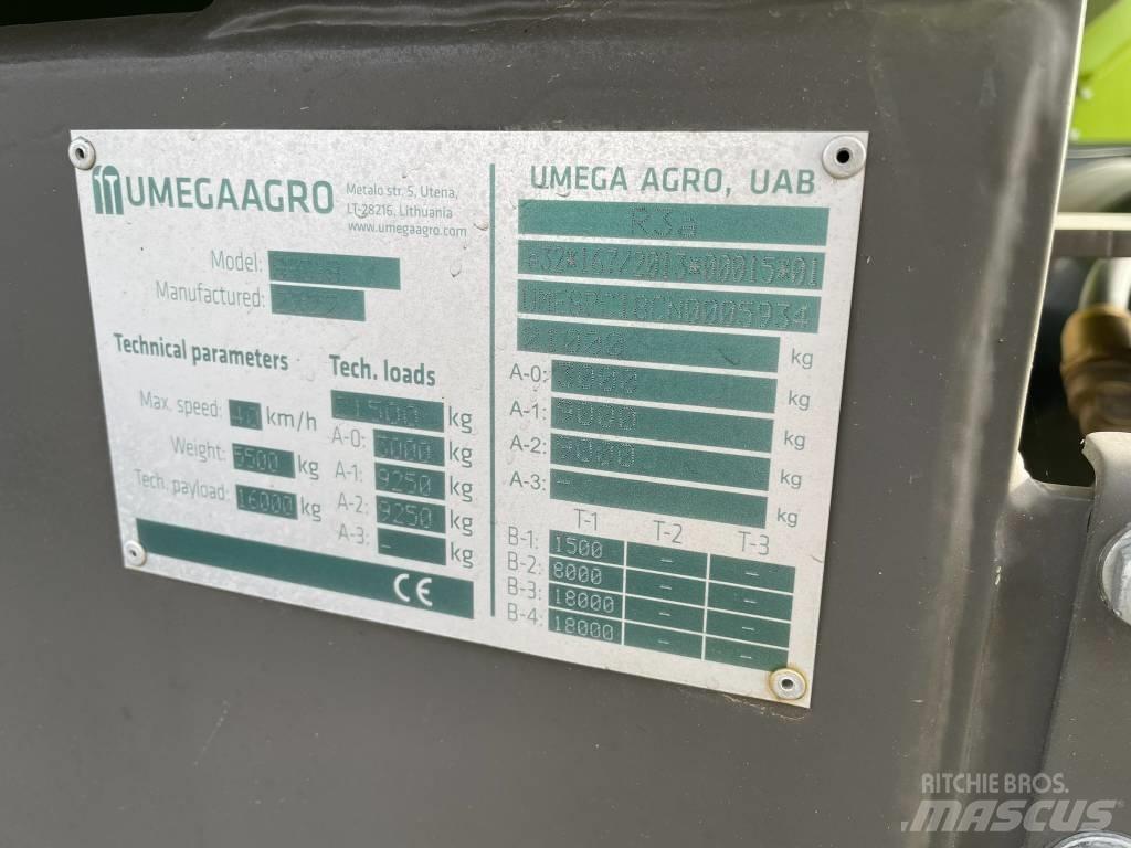 Umega SPC18 Kippiperävaunut