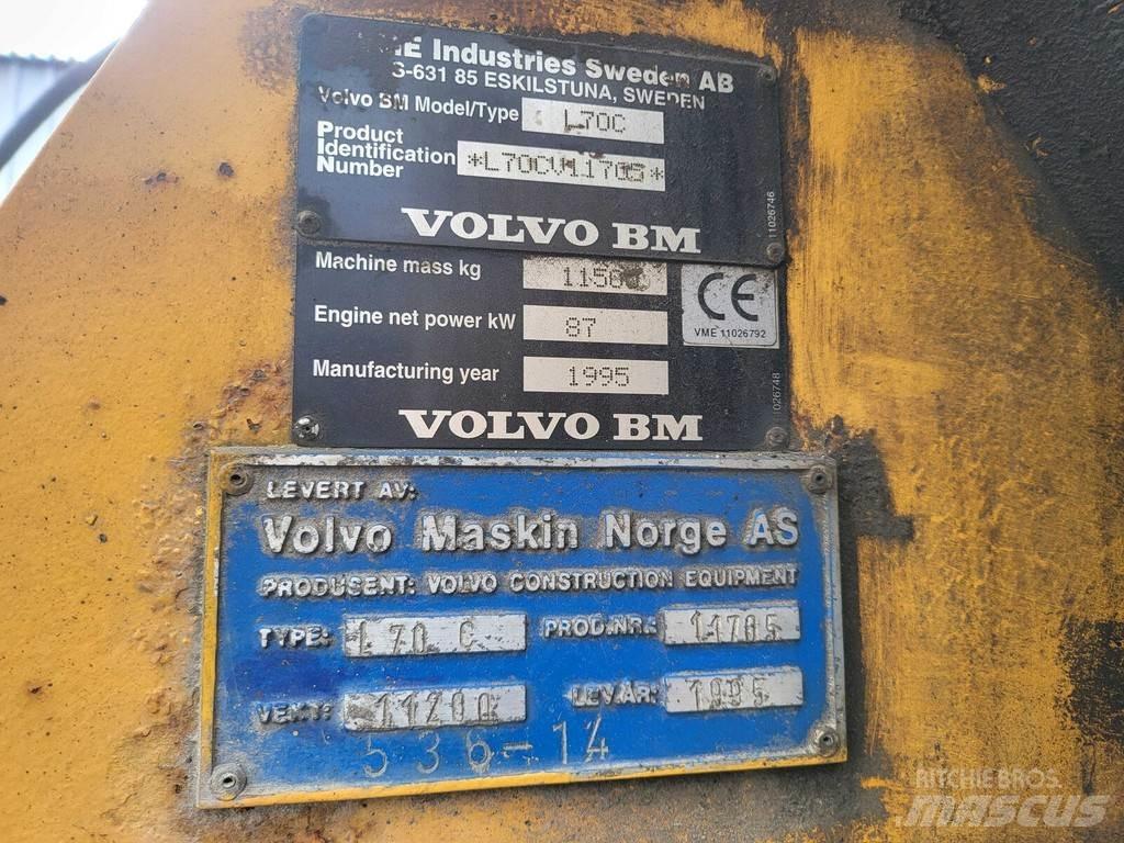 Volvo BM L70C Pyöräkuormaajat