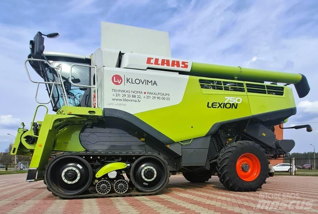 CLAAS Lexion 750 TT Leikkuupuimurit