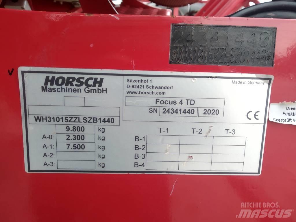 Horsch Focus 4 TD Kylvökoneet