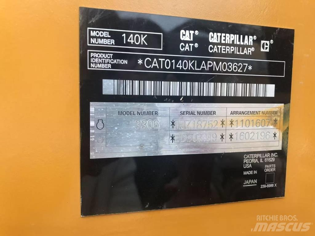 CAT 140k Tiehöylät