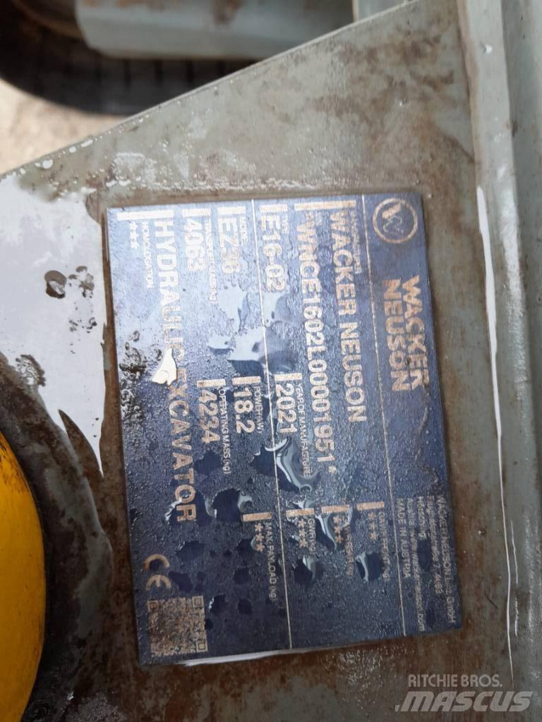 Wacker Neuson EZ 36 Telakaivukoneet