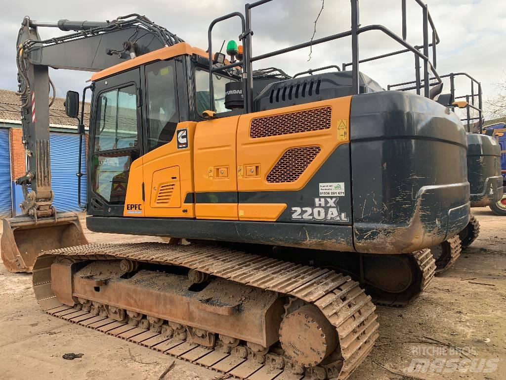 Hyundai HX220A L Telakaivukoneet