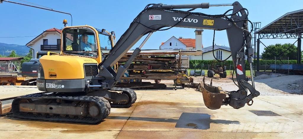 Volvo ECR 88 Midikaivukoneet 7t - 12t
