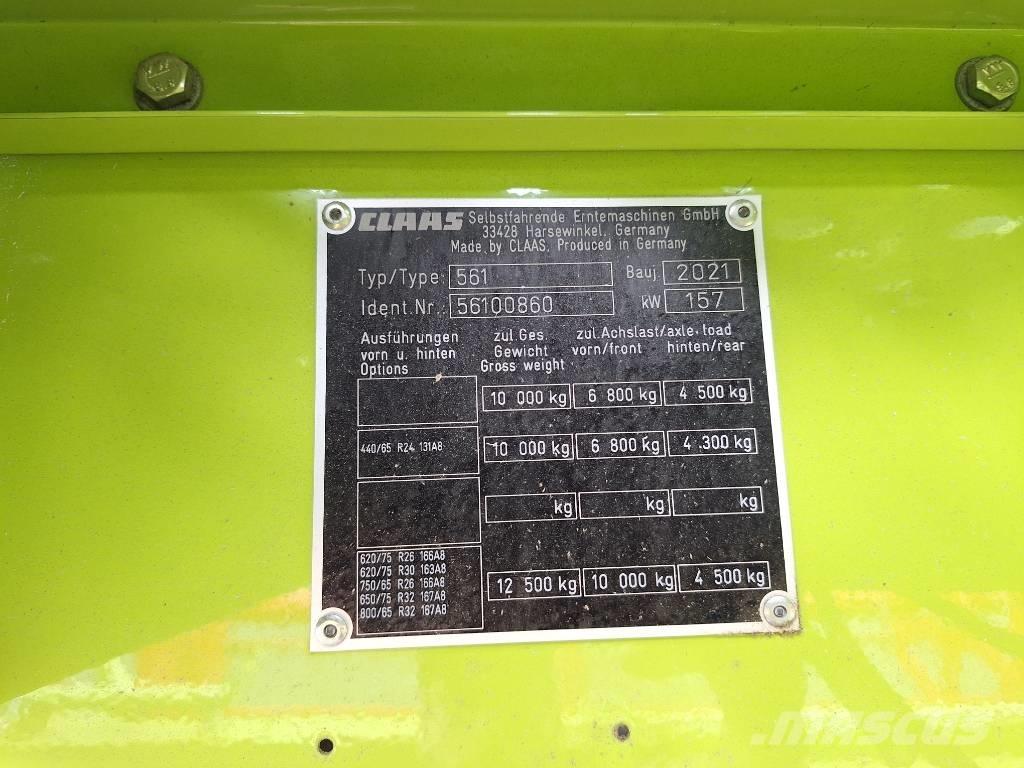 CLAAS Avero 240 Leikkuupuimurit