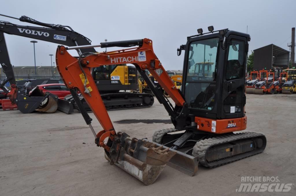Hitachi ZX 26 U-6 Minikaivukoneet < 7t