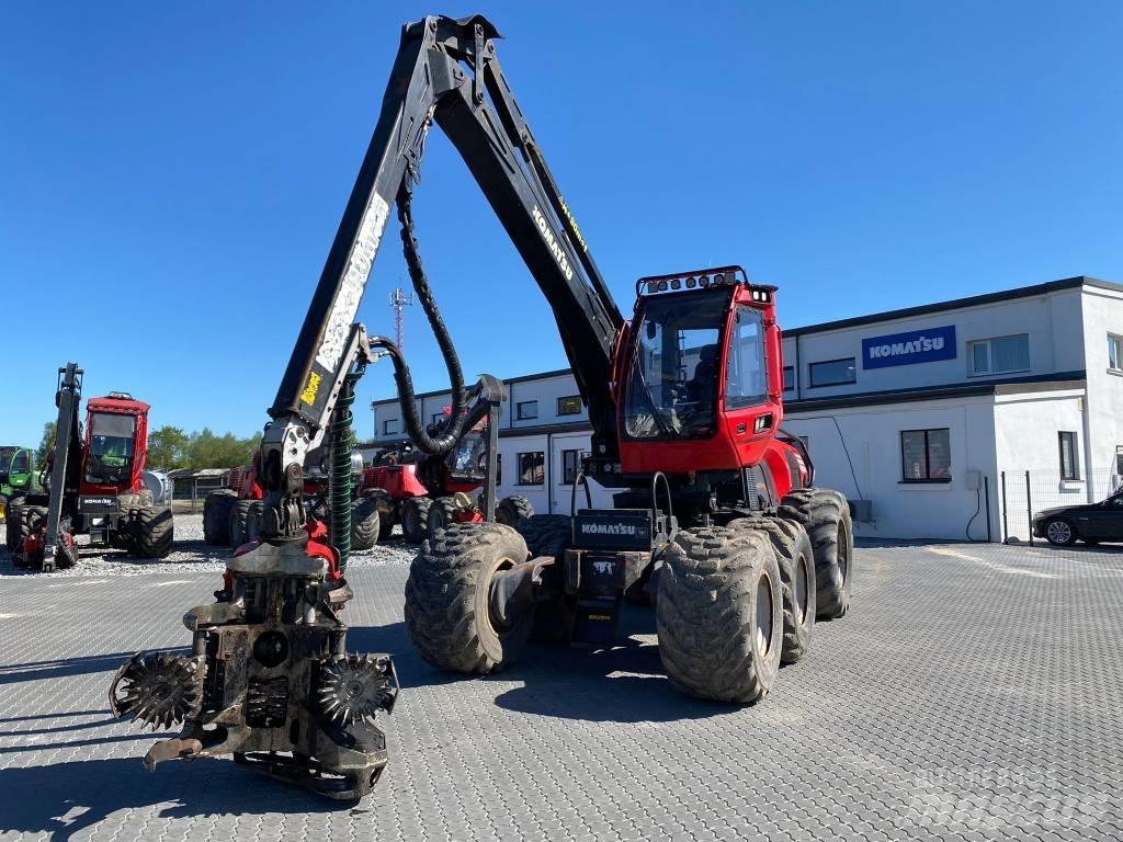 Komatsu 911 Harvesterit