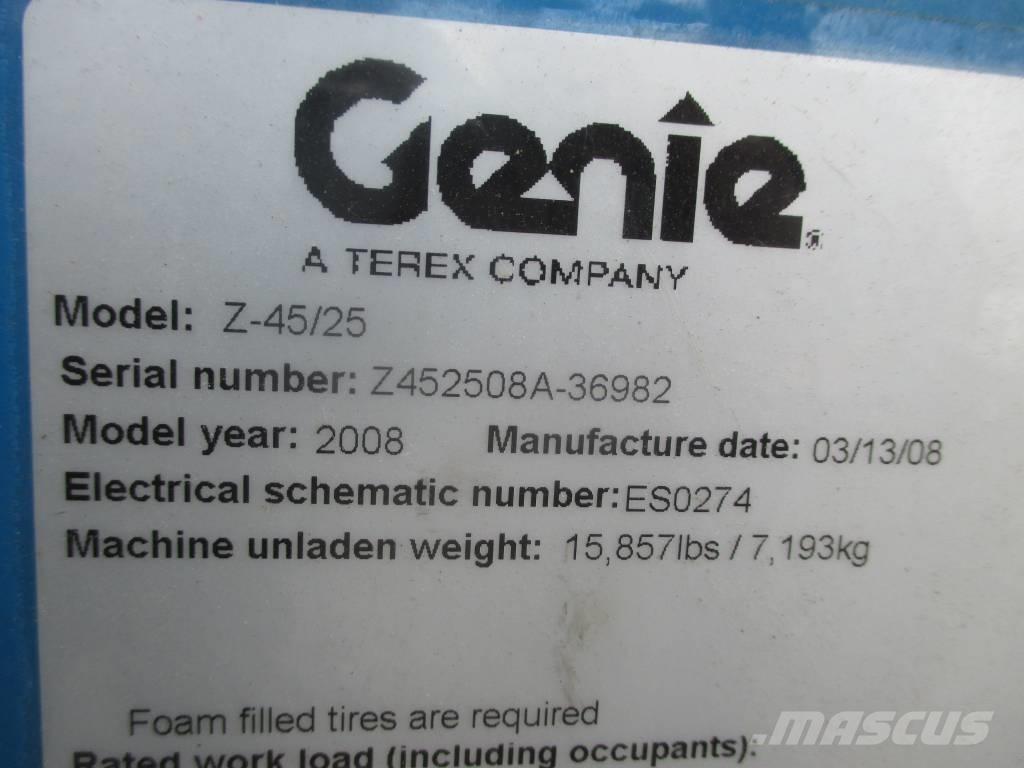 Genie Z 45/25 J DC Kuukulkijat