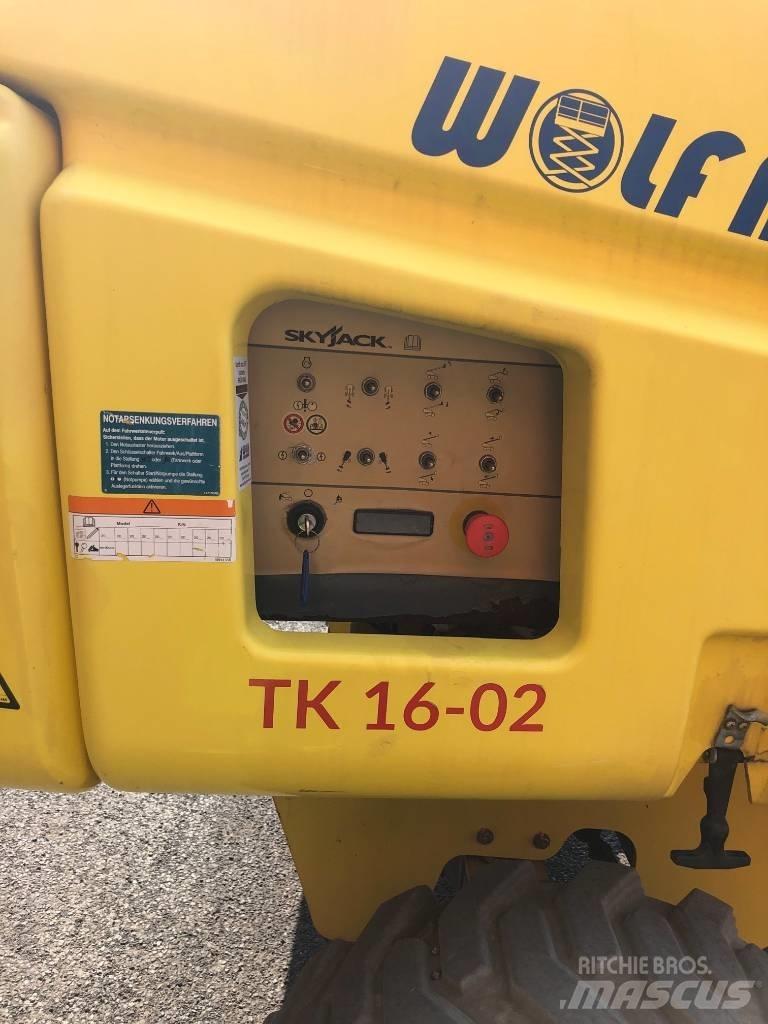 SkyJack SJ 45 T Teleskooppipuominostimet