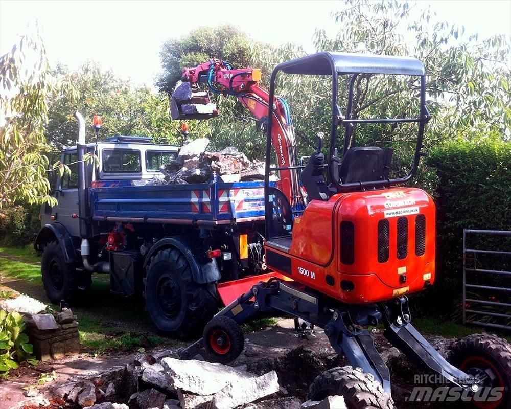Euromach 1500 Mobile Amfibio-kaivinkoneet