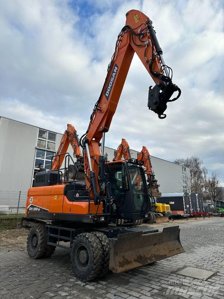 Doosan DX 190 W-7 Pyöräkaivukoneet