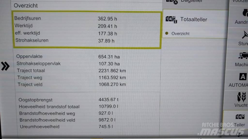 CLAAS Trion 750 Leikkuupuimurit