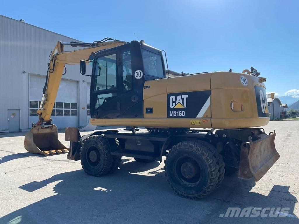 CAT M 316 D Pyöräkaivukoneet