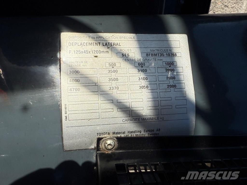 Toyota 8 FBMT 35 Sähkötrukit