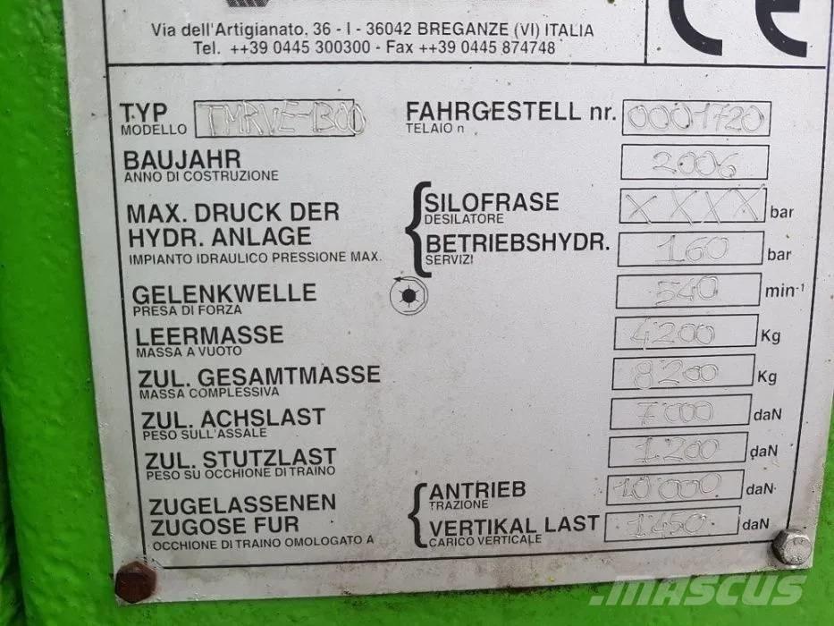  Farezin 13 m 3 Muut karjatalouskoneet ja lisävarusteet