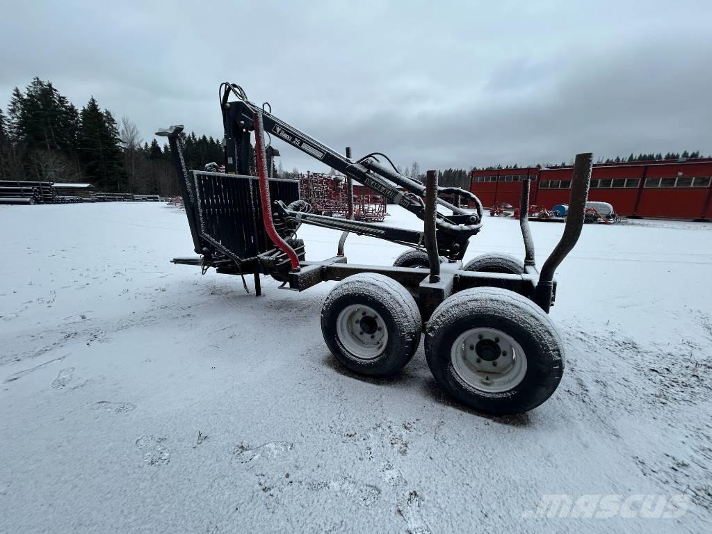 Hakki HK25 +MV70 Metsäperävaunut
