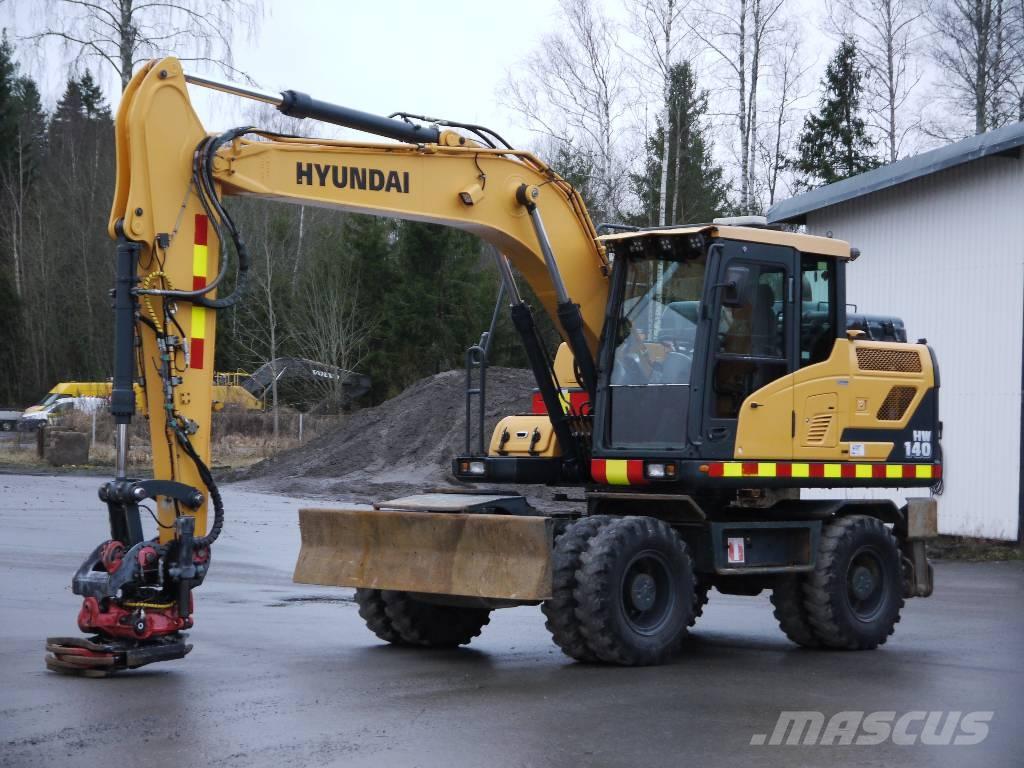 Hyundai HW 140 Pyöräkaivukoneet