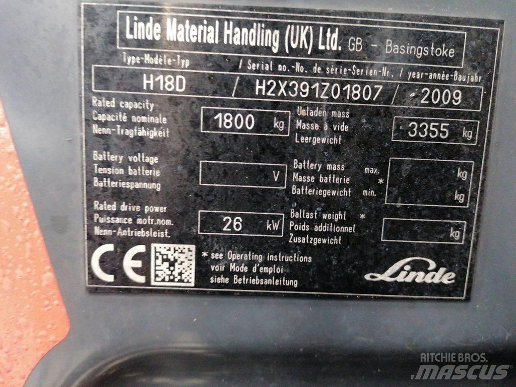 Linde H18D Dieseltrukit