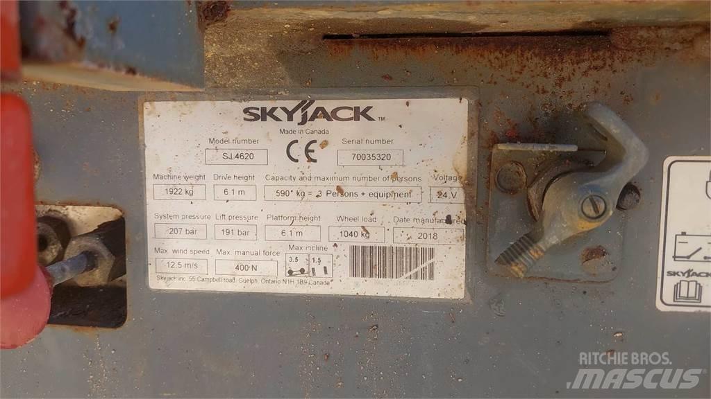SkyJack SJIII4620 Saksilavat